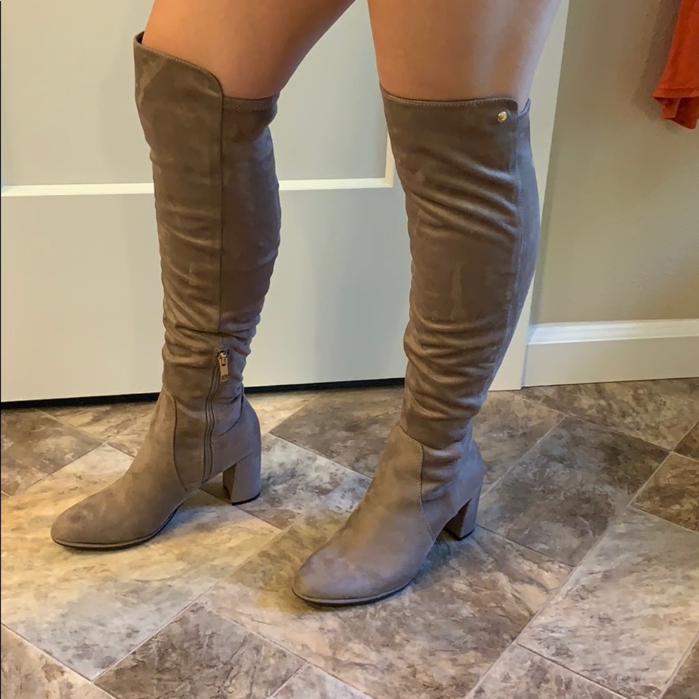 Liz Claiborne memory foam over the knee boots!